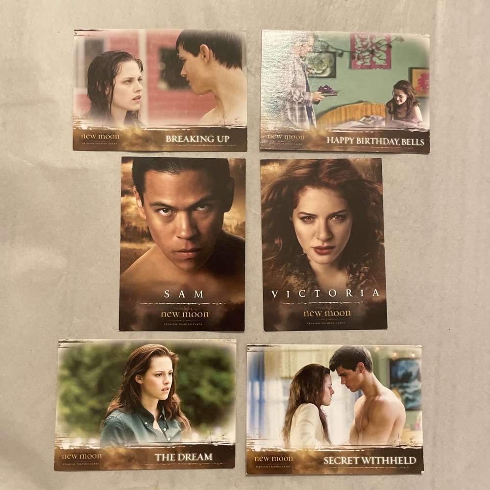 6 Twilight Trading Cards Card 2000s Vampire‎ SAM VICTORIA New Moon